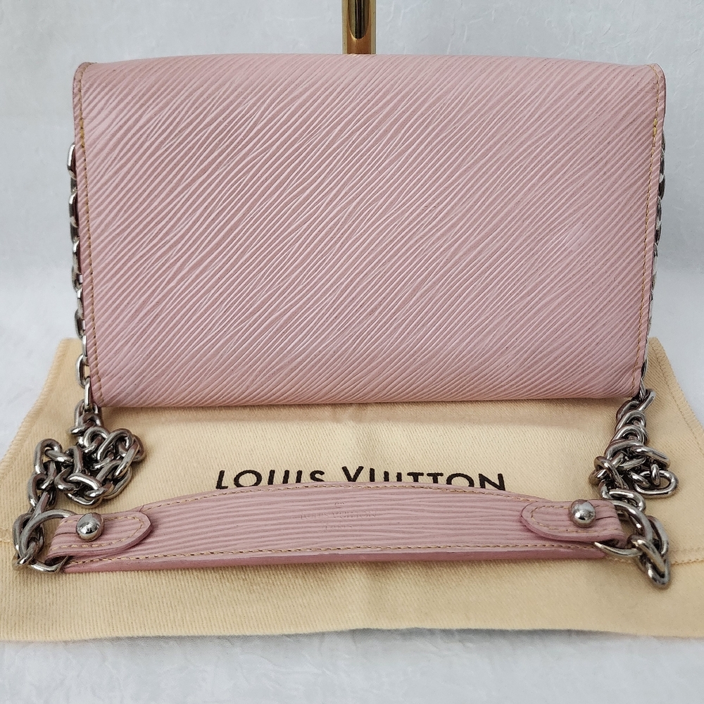 Auth Louis Vuitton Epi Mechanical Flower Twist Chain Walllet - Picture 3 of 11